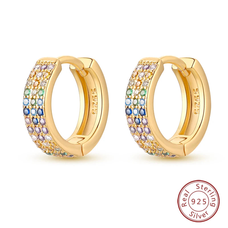 🌙⭐🐝 925 Sterling Silver Star Moon Bee Pendant Earrings ✨ | Gold-Tone Sparkling Zircon Luxury Earrings for Women 💎 | Wedding & Engagement Jewelry Gift 👰