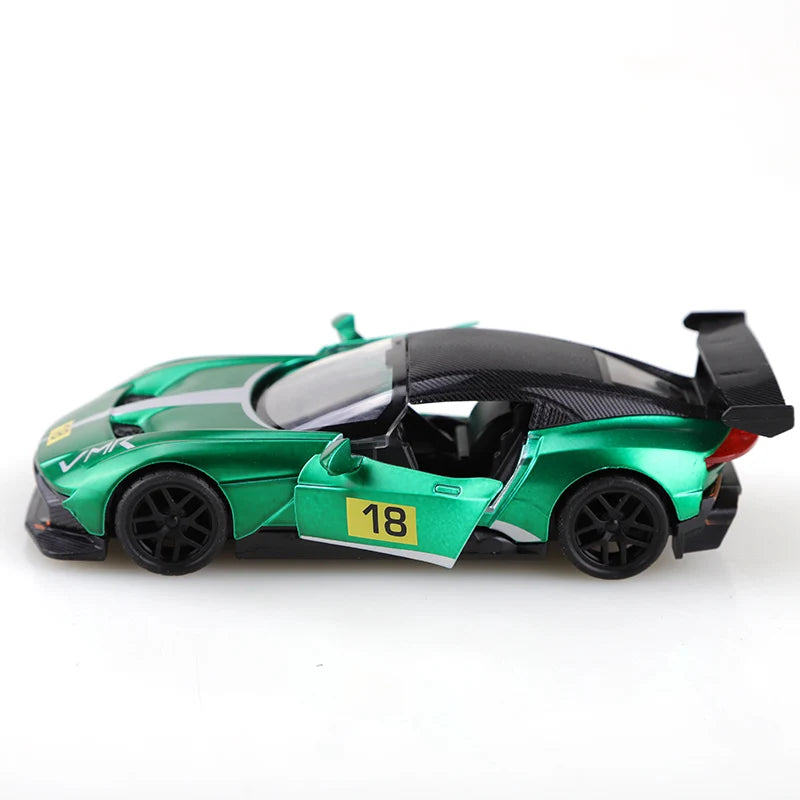 1:36 Alloy Pullback Racing Car – Metal Die‑Cast Toy Model for Kids & Collectors