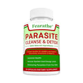 🌿 Parasite Cleanse – Natural Herbal Gut Support | Bowel & Digestive Cleanse | Detox & Immune Support | 30/60/120 Capsules