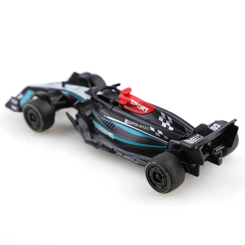 (Bagged) 1.43 Alloy Model Racing Car Toy, Exquisite Formula Alloy Pullback Racing Car, Children's Toy, Best Birthday Gift.