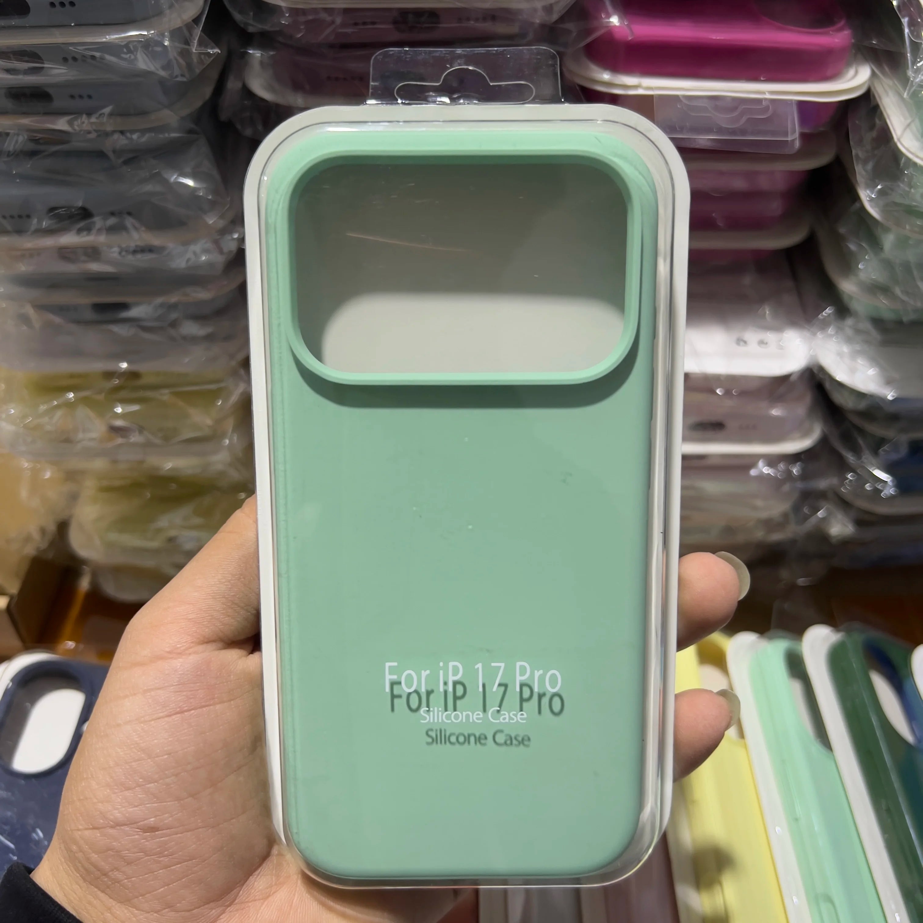 🍭📱 Official Liquid Silicone Skin-Feel Case for iPhone 17 Air / 16 / 15 / 14 / 17 Pro Max