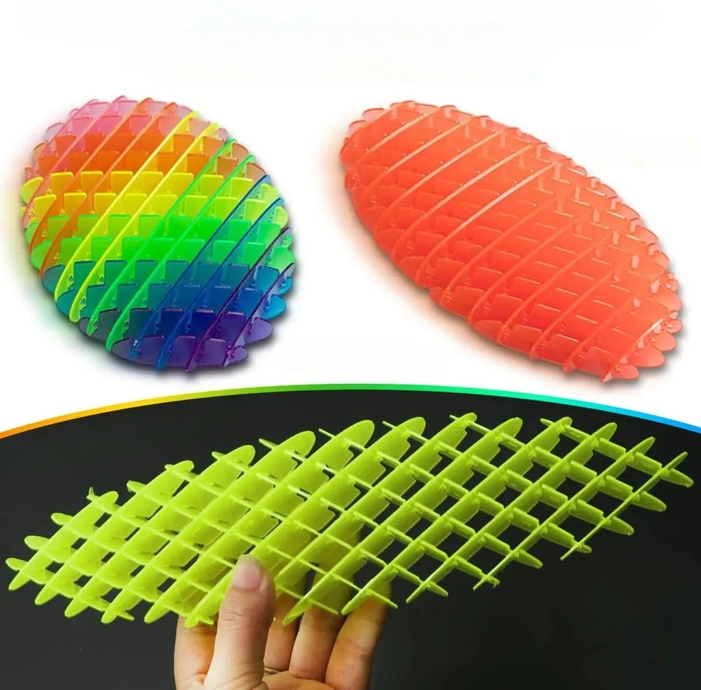Mini Fidget Worm Toy – Elastic Mesh Sensory Stretch Fidget