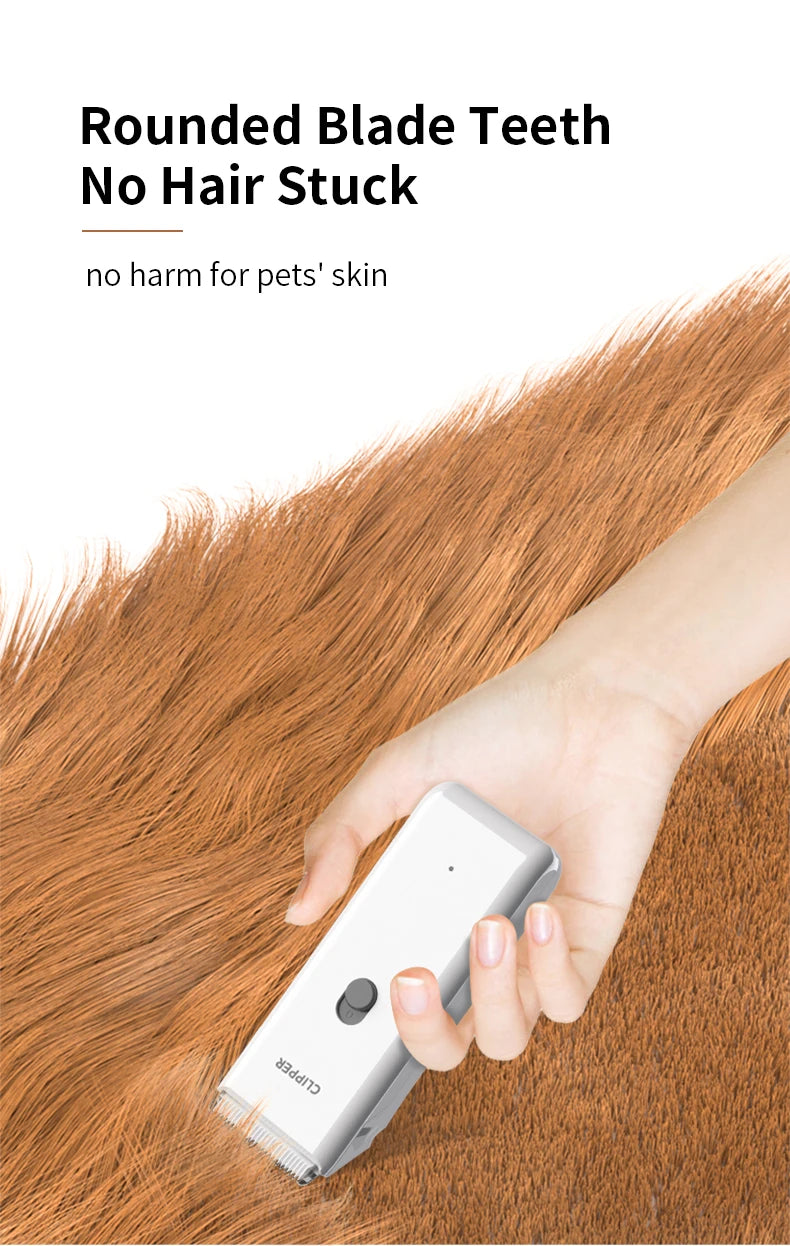 Mute Electric Pet Grooming Clippers for Kittens & Puppies