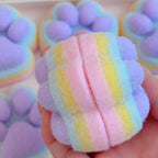 Cat Paw Mochi Squishy Toy – Soft Plush & Silicone Slow-Rebound Fidget