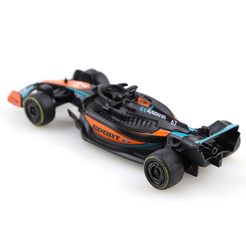 (Bagged) 1.43 Alloy Model Racing Car Toy, Exquisite Formula Alloy Pullback Racing Car, Children's Toy, Best Birthday Gift.