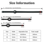 🐱📍 Silicone Anti-Lost Cat Collar for Apple AirTag – Adjustable Tracker Holder