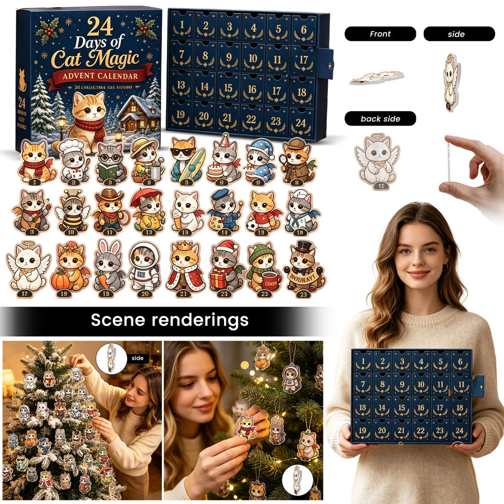 Cat Magic Advent Calendar – 24-Day Christmas Countdown
