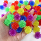 10-Pack Mini Spiky Sensory Balls – Soft Squeeze Stress Relief Fidget Toys