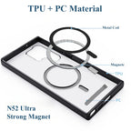 UYUXIO Magnetic Stand Case for Samsung Galaxy S24 / S23 / S22 Ultra Plus