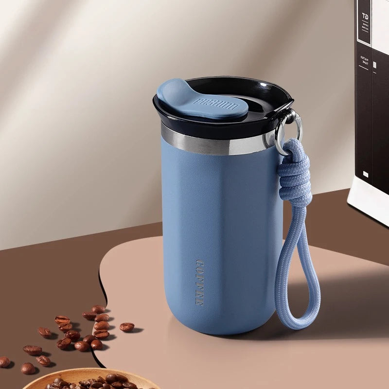 Stainless Steel Vacuum Flask – Insulated Hot & Cold Travel Mug Coffee Cup ☕✨
