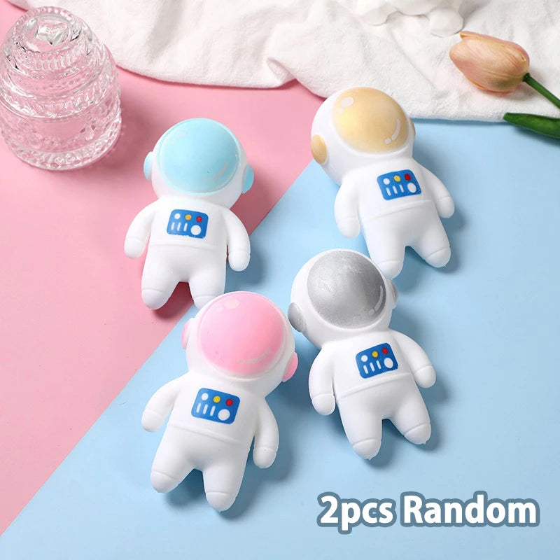 Astronaut Squishy Toy – Kawaii Space Man Sensory Fidget Ball