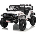 🚙 Electric Ride-On Car for Kids with Remote Control – LED Lights, Bluetooth Music Player, Kids Ride-On Truck Toy for Boys & Girls