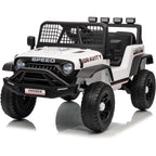 🚙 Electric Ride-On Car for Kids with Remote Control – LED Lights, Bluetooth Music Player, Kids Ride-On Truck Toy for Boys & Girls