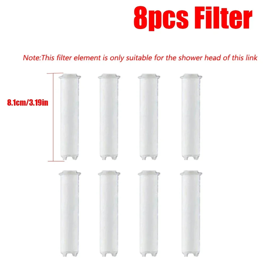 🚿💧 5 Spray Portable Shower Head – High Pressure Large Flow ABS Spa Shower with Filter & Stop Button