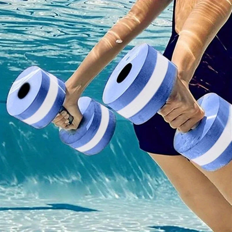 2pcs water dumbbell water sports mens and womens fitness dumbbell water fitness sports swimming fitness water sports
