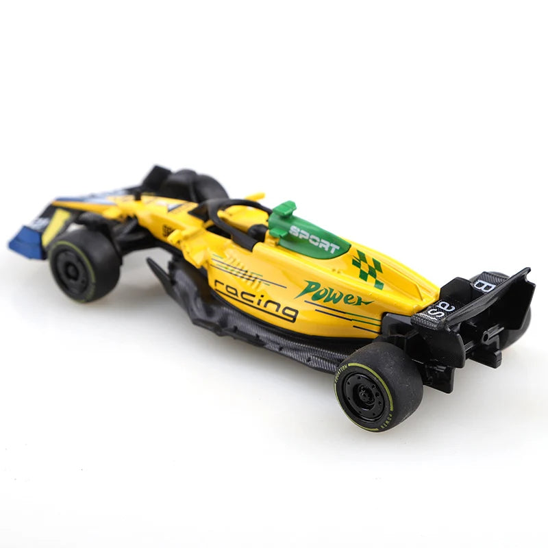 (Bagged) 1.43 Alloy Model Racing Car Toy, Exquisite Formula Alloy Pullback Racing Car, Children's Toy, Best Birthday Gift.
