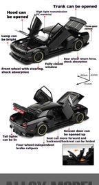 1:32 Dodge Challenger SRT Hellcat Redeye V8 Alloy Metal Diecast Model American Muscle Sports Car Collection For Hobby Decor