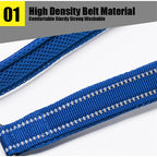 🐾🌈 Truelove Reflective Pet Leash – Soft Padded Nylon