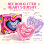 NeeDoh Heart Squishy – Soft Gel Sensory Fidget Toy