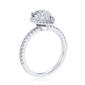💎✨ Anziw Original 2.0CT Pear Cut Moissanite Wedding Promise Ring 🤍 | 925 Sterling Silver Engagement Ring Bands for Women 💍