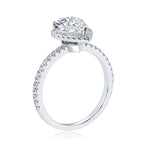 💎✨ Anziw Original 2.0CT Pear Cut Moissanite Wedding Promise Ring 🤍 | 925 Sterling Silver Engagement Ring Bands for Women 💍
