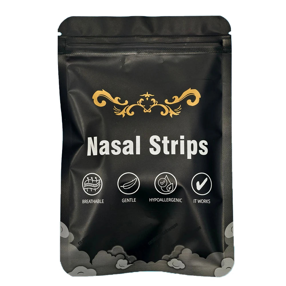 🌙😴 Extra-Strength Anti-Snoring Nose Patch Set – 30/90/150 Nasal Strips for Better Breathing & Easier Sleep