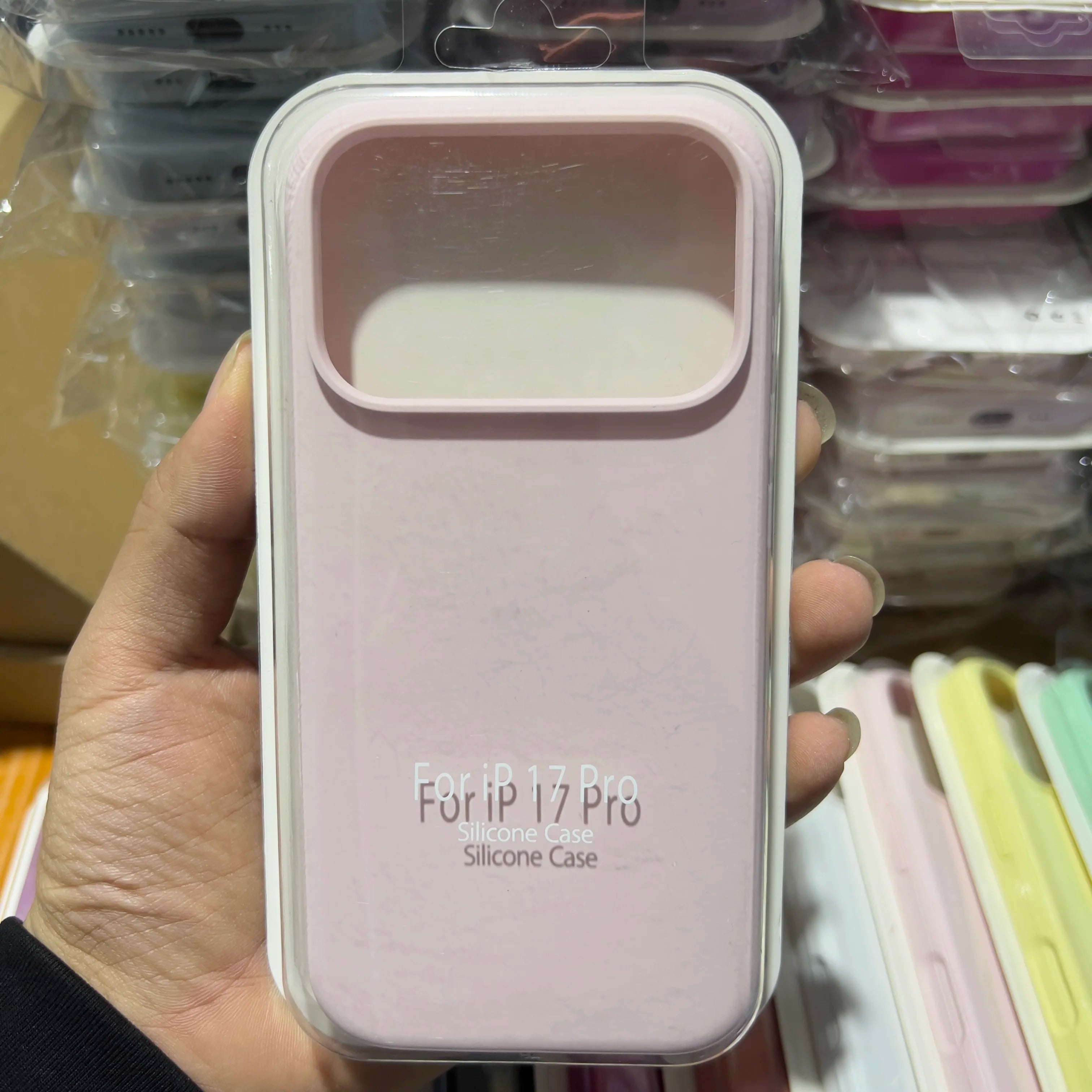 🍭📱 Official Liquid Silicone Skin-Feel Case for iPhone 17 Air / 16 / 15 / 14 / 17 Pro Max