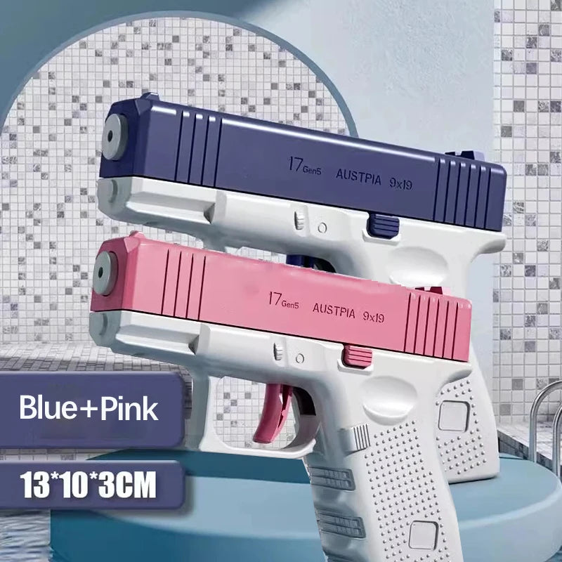 💦☀️ Summer High-Pressure Water Gun – Non-Electric Full-Automatic Shooting Water Pistol for Kids