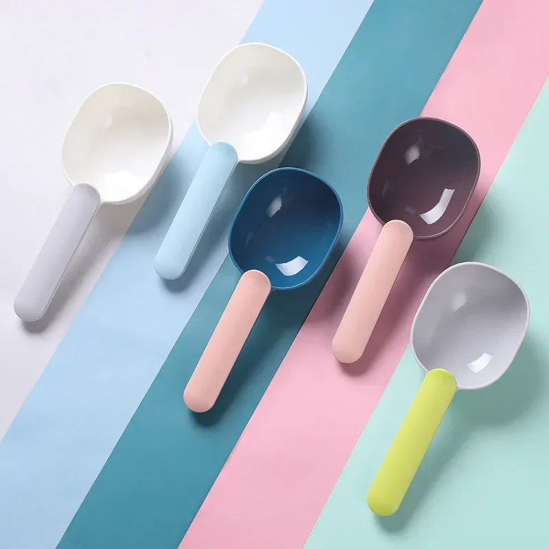 Portable Multi - function Pet Supplies for Cat, Dog, Puppy, Kitten: Feeding Spoon, Food Shovel, Scoop with Sealing Bag Clip