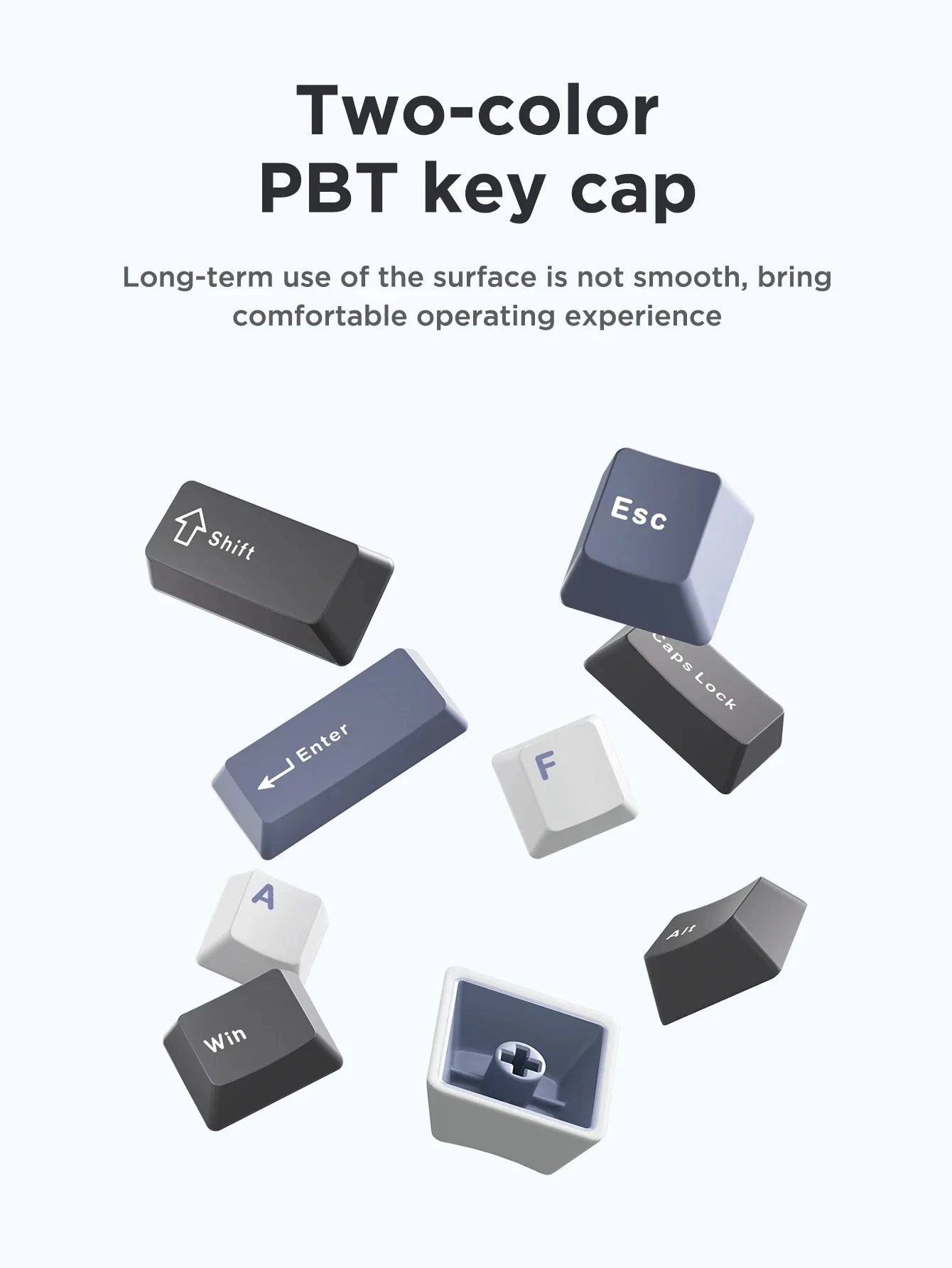 AULA F87 Pro Mechanical Keyboard – Tri-Mode Wireless RGB 87-Key