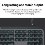 NEW Logitech MX Keys S Wireless Bluetooth Keyboard – Backlit, Multi-Device