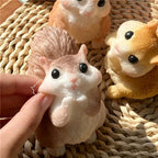 Realistic Squirrel Squishy Toy – Soft TPR Fast-Rebound Fidget