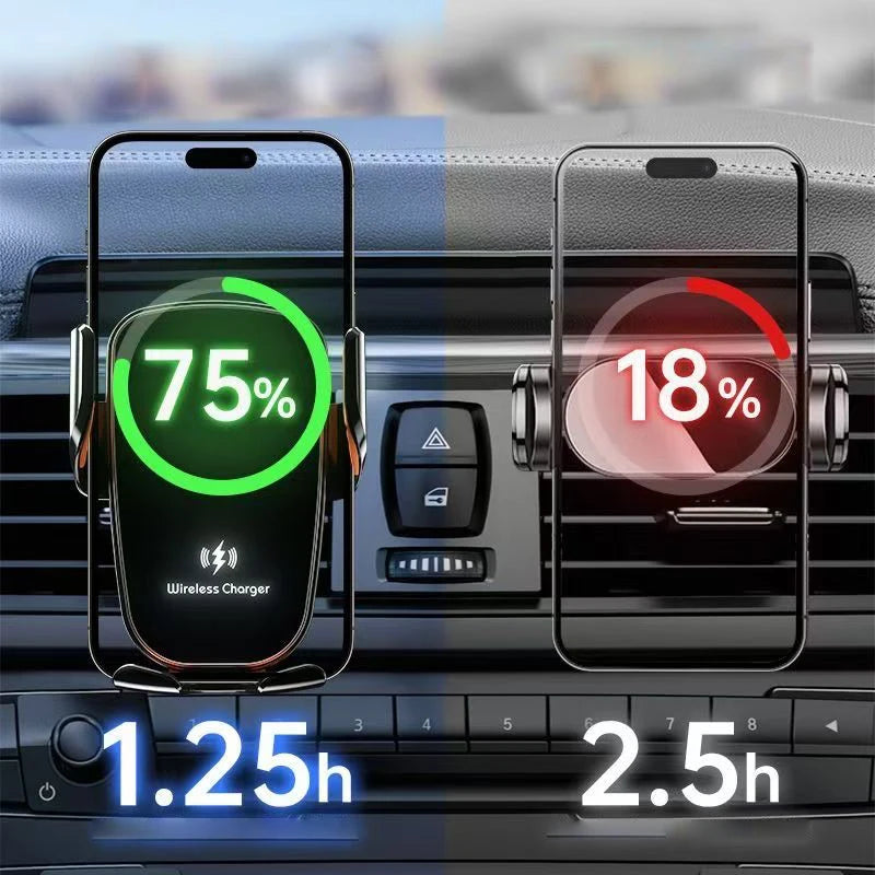 🚗📱 UYUXIO 15W Wireless Car Charger Air Vent Mount