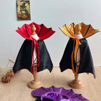 Halloween Vampire Pet Cape – Adjustable Cat & Dog Costume