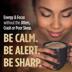 Organic Mushroom Coffee - Shiitake, Cordyceps, Supports Immune, Focus, Concentration, Stress, Digestion & Energy - 1 Pack