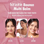 ✨💧 Wrinkle Bounce Moisturizing Multi Balm Stick | All-in-One Hydrating Face Balm for Lip, Eye & Neck 💋👁️ | Daily Anti-Dryness Skincare