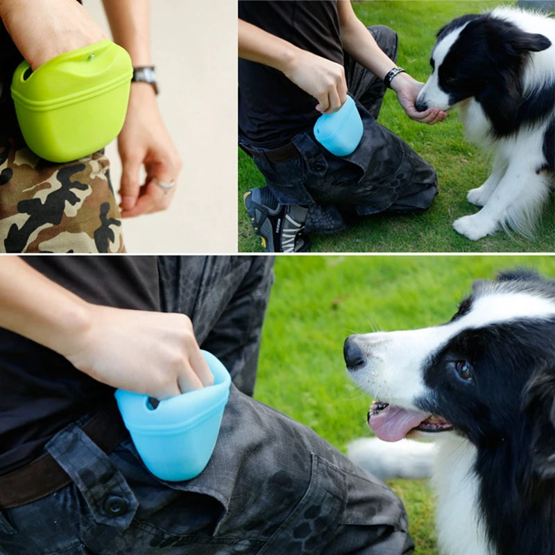 🎒🐾 Portable Dog Training Treat Waist Bag – Outdoor Reward Pouch