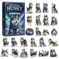 Dog Christmas Advent Calendar – 24-Day Acrylic Countdown Décor