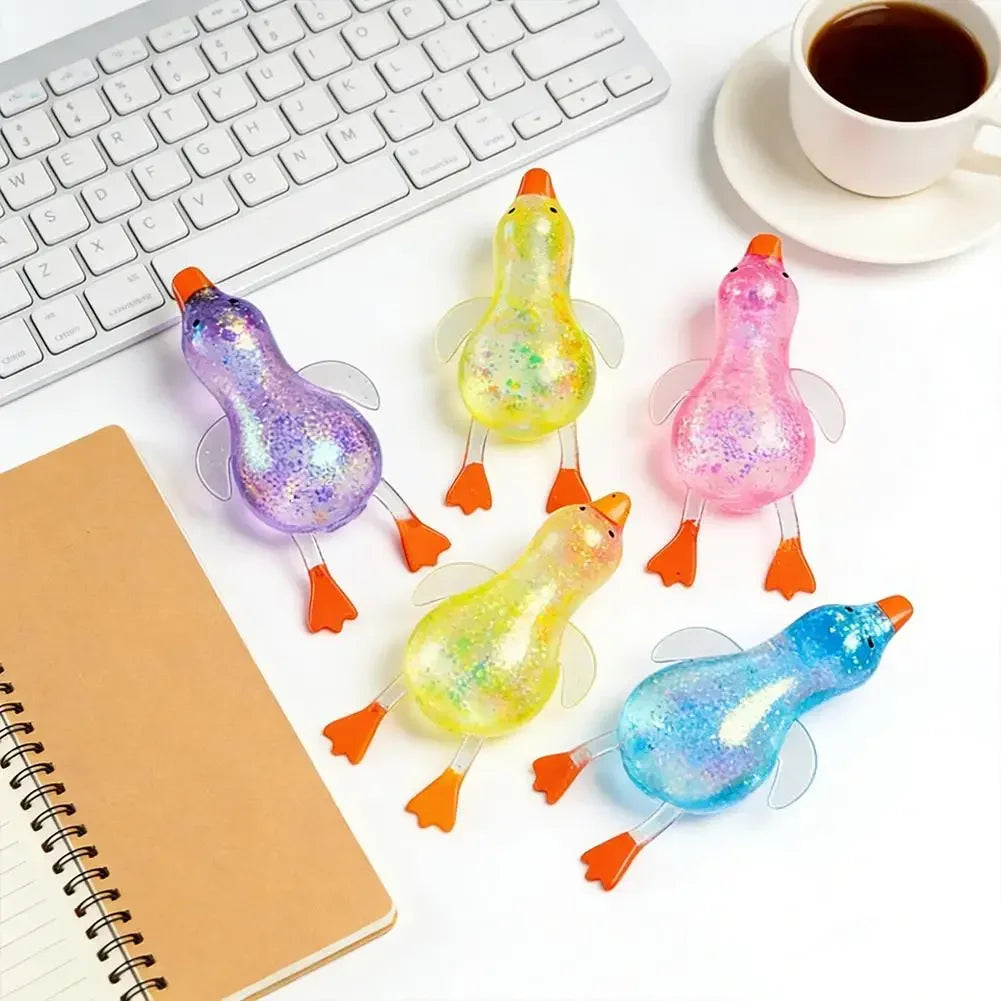 Roasted Duck Squishy Toy – Slow-Rising TPR Blind Box Fidget