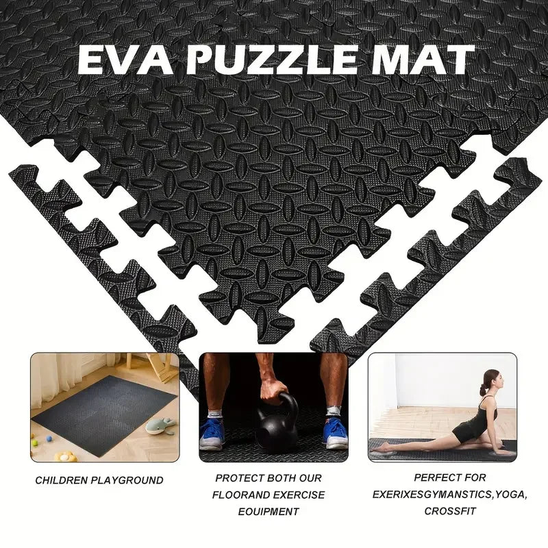 8/16 Pcs Non Slip Foam Yoga Mat