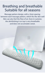 ⌨️🖱️ Ergonomic Memory Foam Keyboard & Mouse Wrist Rest Pad