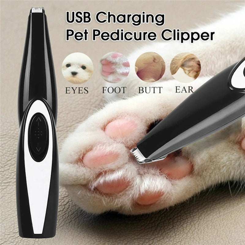 Electric Pet Clipper Grooming Kit – Rechargeable Professional Trimmer for Dogs & Cats