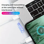 2PCS 45W Fast Charging Wall Charger with USB-C Cable for Samsung Galaxy