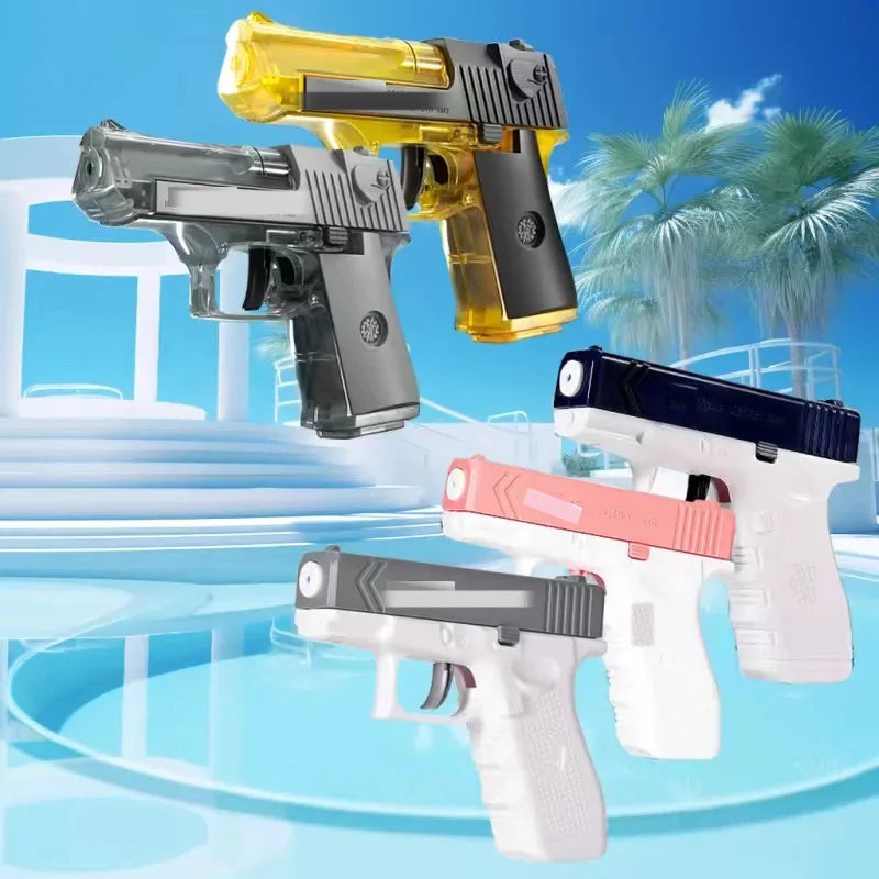 💦☀️ Summer High-Pressure Water Gun – Non-Electric Full-Automatic Shooting Water Pistol for Kids