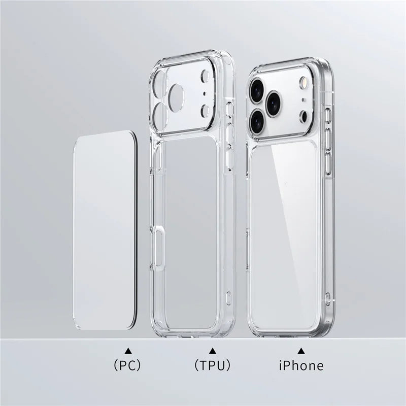 💎📱 Luxury Transparent Shockproof Case for iPhone 17 Series