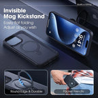 Matte Magnetic Ring Stand Case for iPhone – Ultra Slim Cover