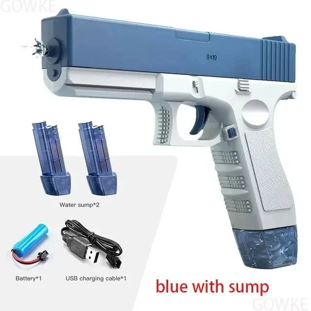 💦☀️ Summer High-Pressure Water Gun – Non-Electric Full-Automatic Shooting Water Pistol for Kids