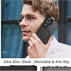 UYUXIO Magnetic Kickstand Case for Samsung Galaxy S & A Series