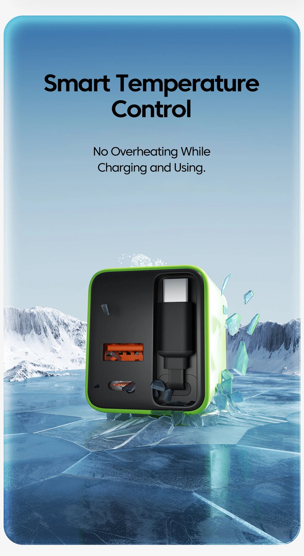 🔌 3-in-1 USB-C 120W Fast Charging Wall Adapter with Retractable Cable ⚡ | Dual Device Smart Charger for iPhone, Samsung & Google Pixel | Compact, Stylish & Travel-Ready