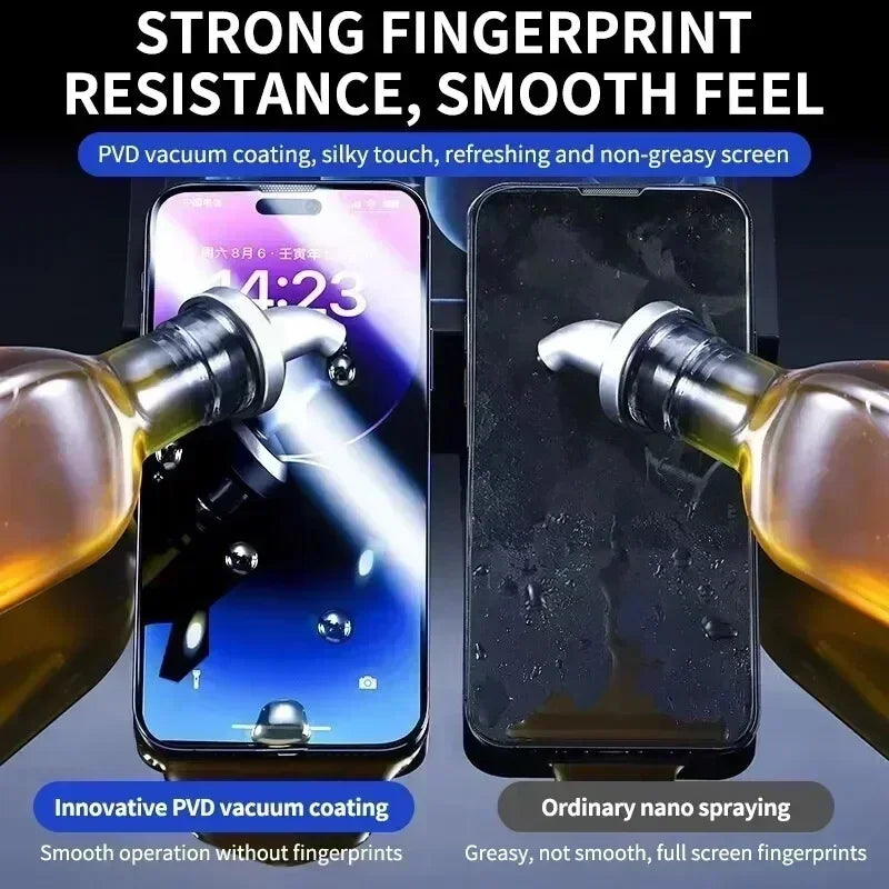 5PCS 8K HD Tempered Glass Screen Protector – Auto Dust Removal
